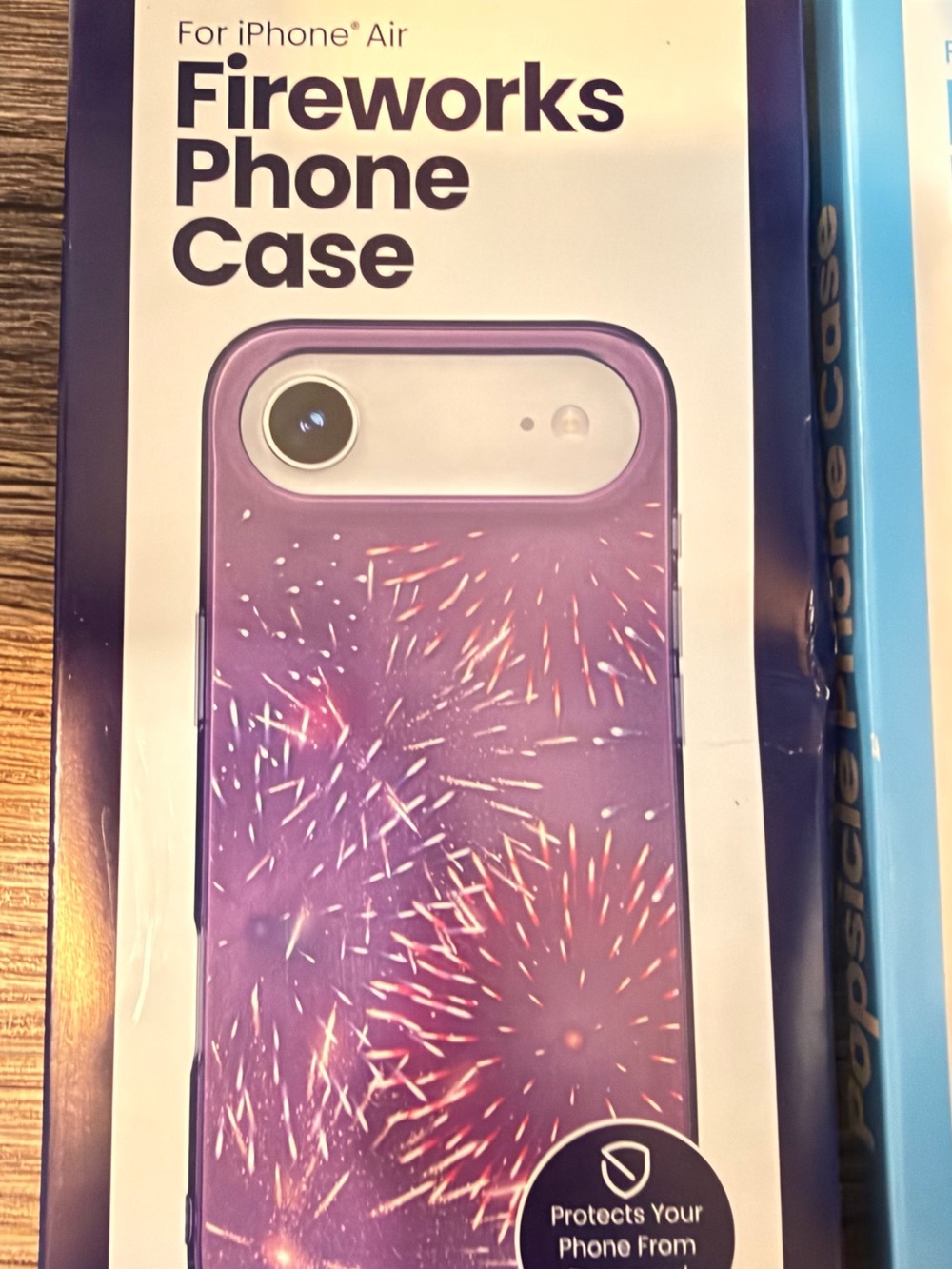 Fireworks Phone Case for iPhone Air - Purple